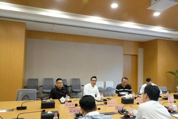 安能总裁秦兴华与传化集团董事长徐冠巨洽谈全面深入合作